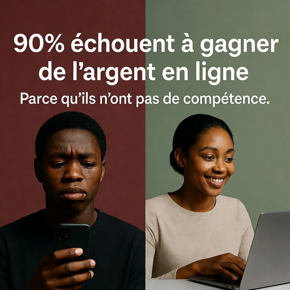 90 echouen en ligne parce quil n'ont pas de competances